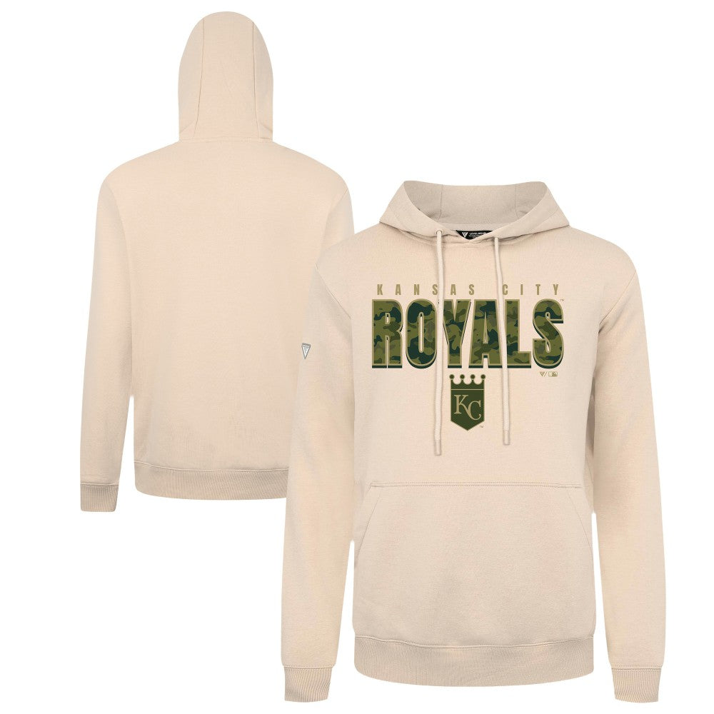 Kansas City Royals Levelwear Podium Protect Pullover Hoodie - MLB
