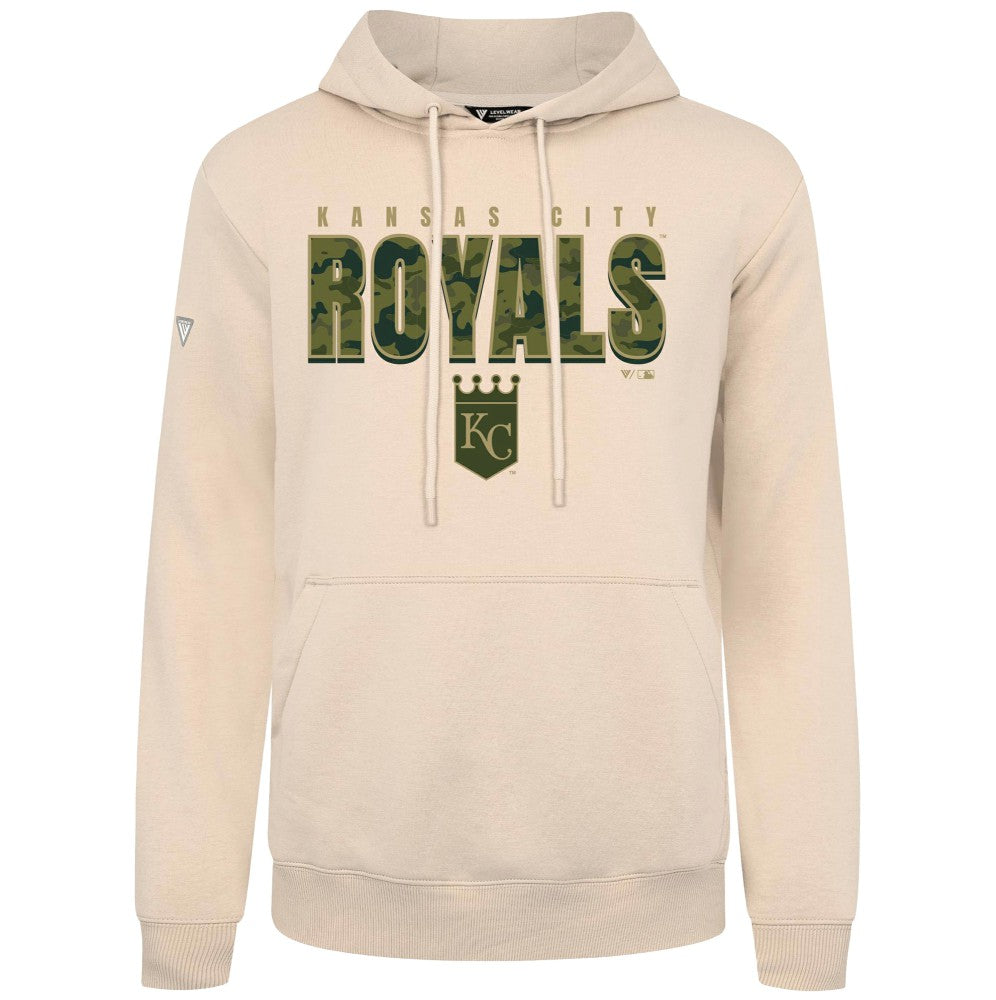 Kansas City Royals Levelwear Podium Protect Pullover Hoodie - MLB