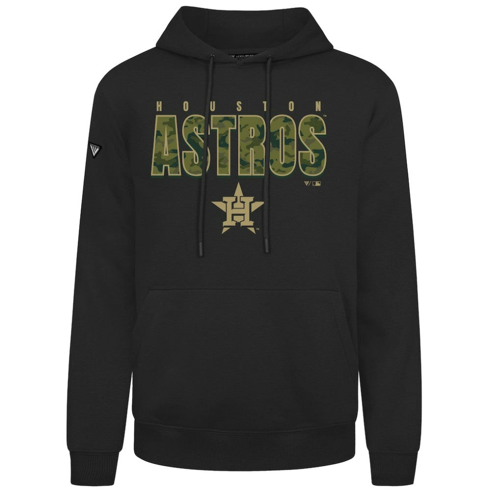 Houston Astros Levelwear Podium Protect Pullover Hoodie - MLB
