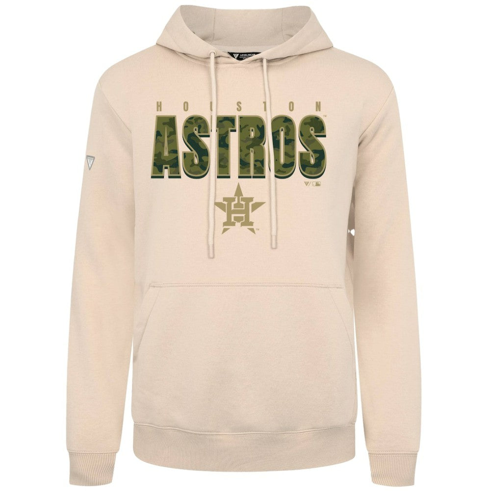 Houston Astros Levelwear Podium Protect Pullover Hoodie - MLB