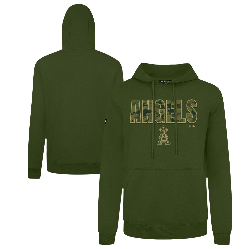 Los Angeles Angels Levelwear Podium Protect Pullover Hoodie - MLB