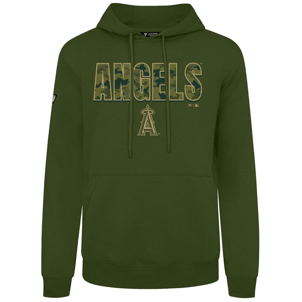 Los Angeles Angels Levelwear Podium Protect Pullover Hoodie - MLB