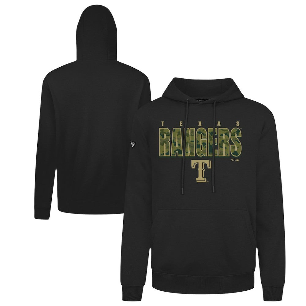 Texas Rangers Levelwear Podium Protect Pullover Hoodie - MLB