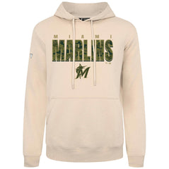 Miami Marlins Levelwear Podium Protect Pullover Hoodie - MLB