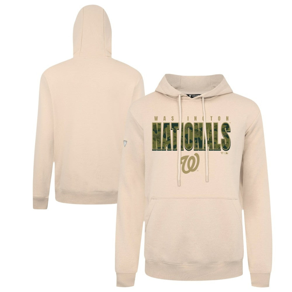 Washington Nationals Levelwear Podium Protect Pullover Hoodie - MLB