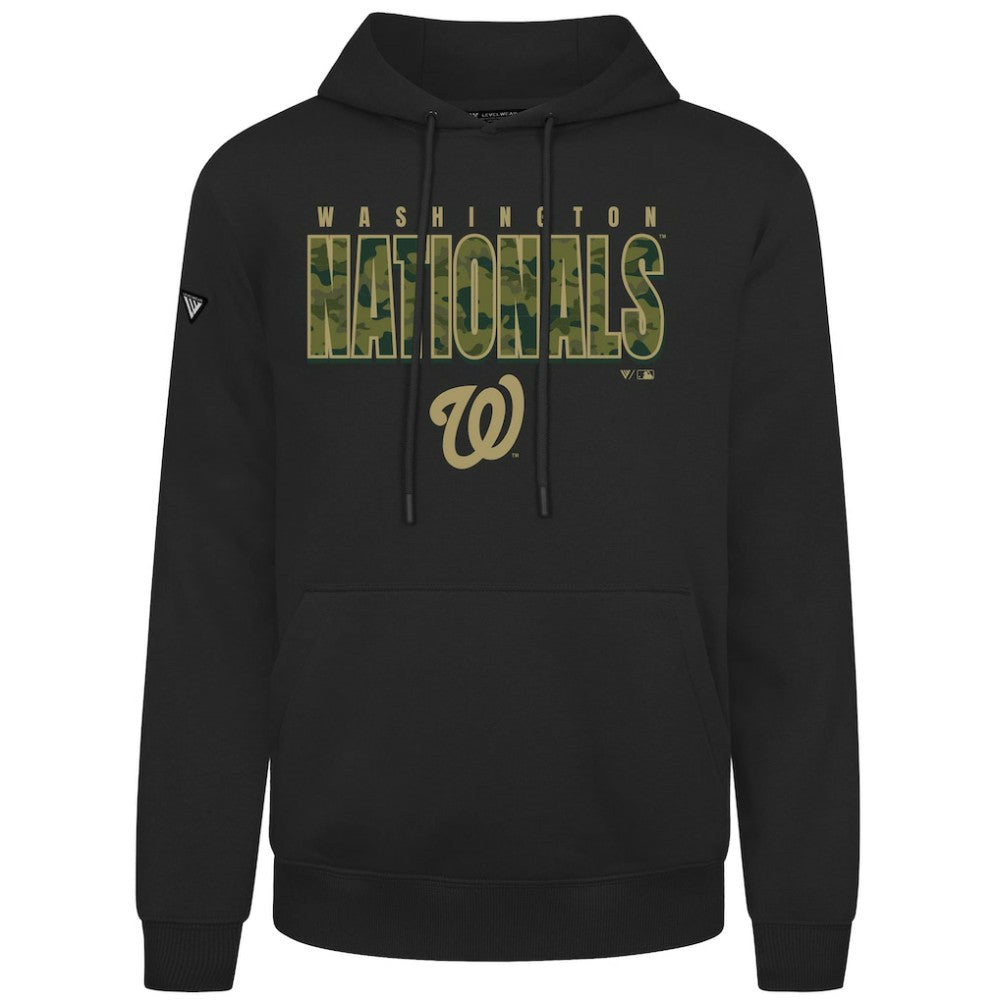 Washington Nationals Levelwear Podium Protect Pullover Hoodie - MLB