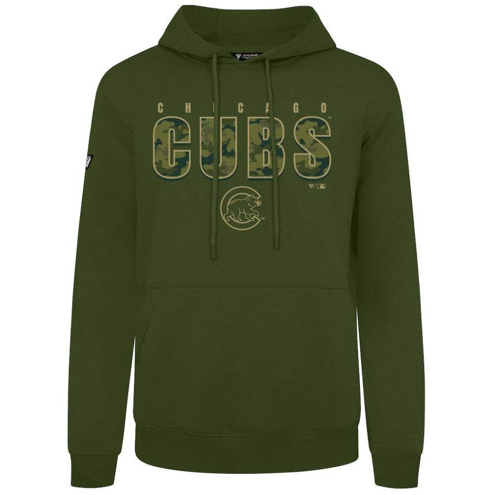 Chicago Cubs Levelwear Podium Protect Pullover Hoodie - MLB