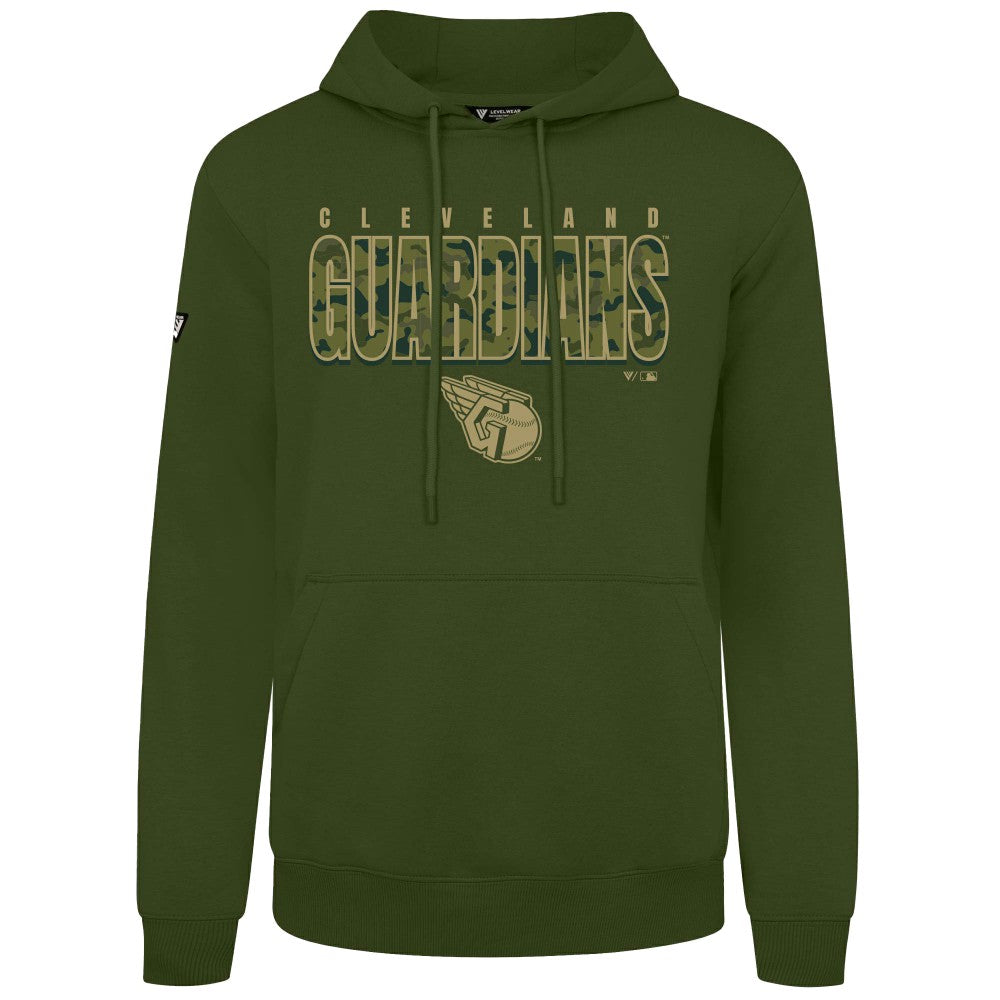Cleveland Guardians Levelwear Podium Protect Pullover Hoodie - MLB