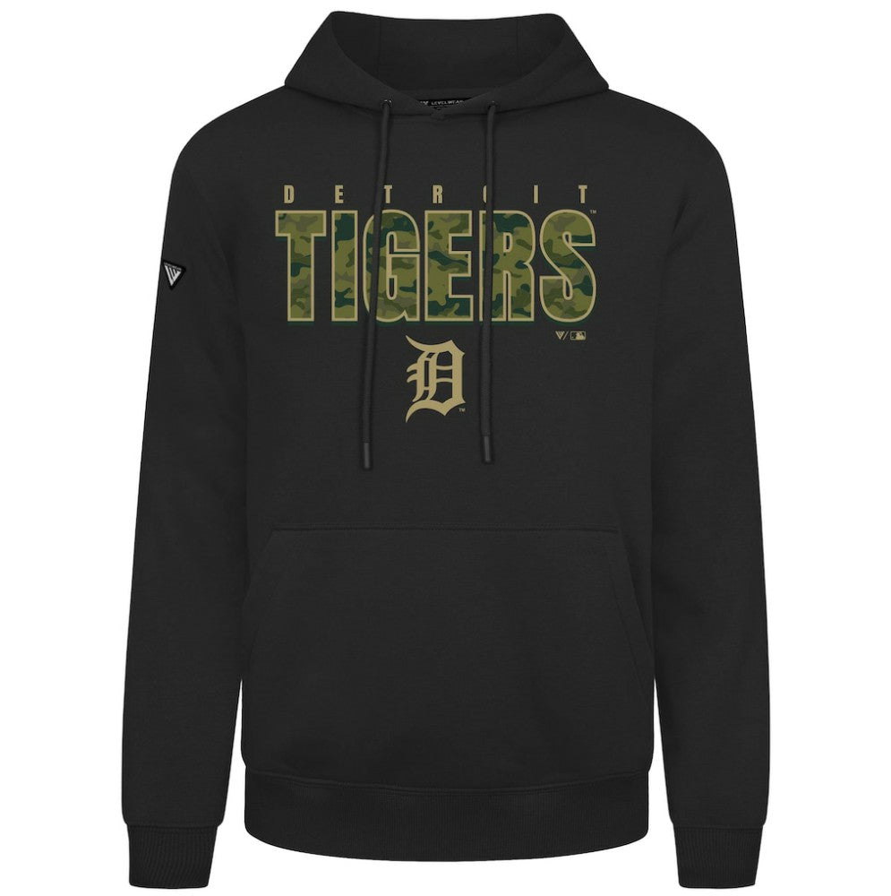 Detroit Tigers Levelwear Podium Protect Pullover Hoodie - MLB
