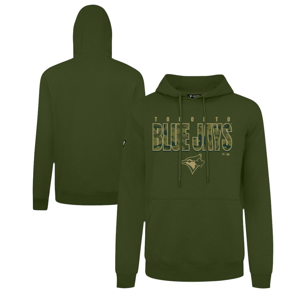 Toronto Blue Jays Levelwear Podium Protect Pullover Hoodie - MLB