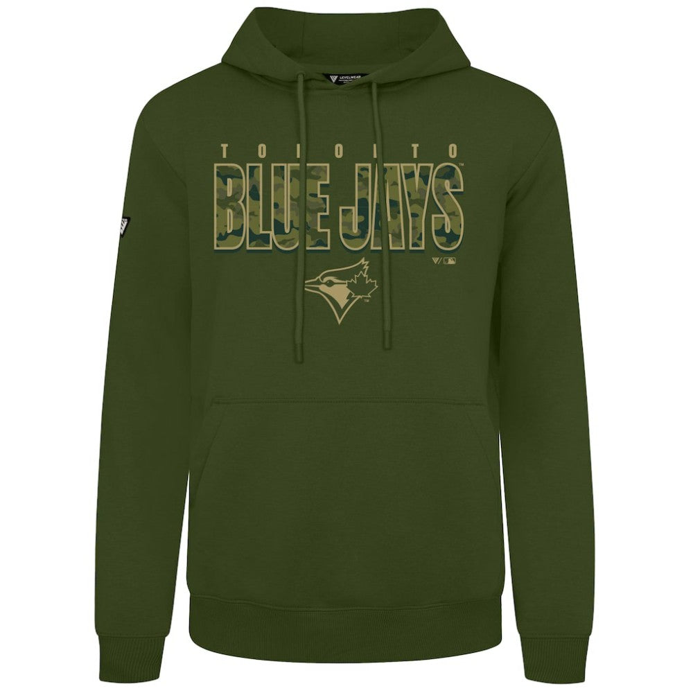 Toronto Blue Jays Levelwear Podium Protect Pullover Hoodie - MLB