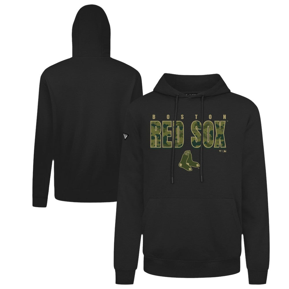 Boston Red Sox Levelwear Podium Protect Pullover Hoodie - MLB