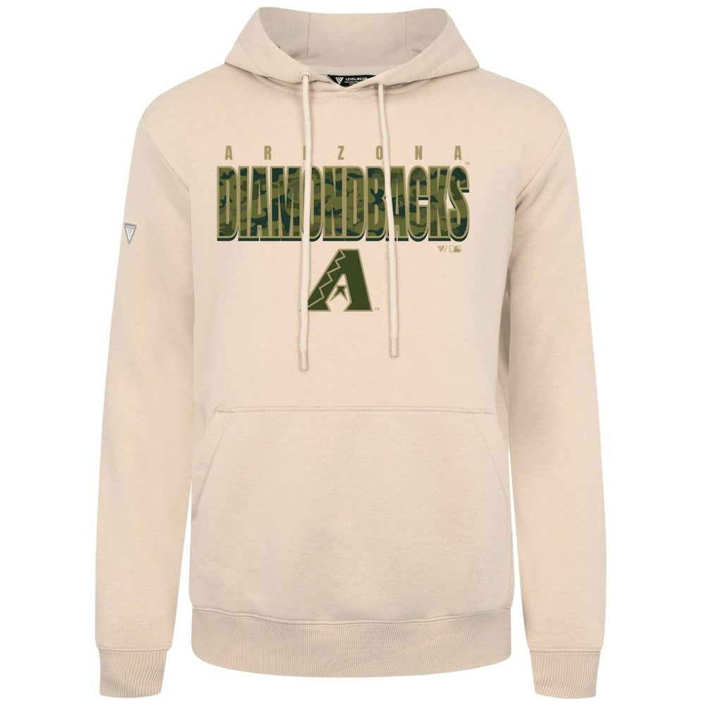 Arizona Diamondbacks Levelwear Podium Protect Pullover Hoodie - MLB