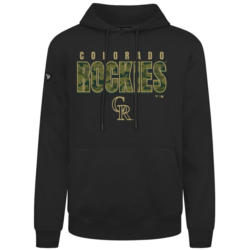 Colorado Rockies Levelwear Podium Protect Pullover Hoodie - MLB