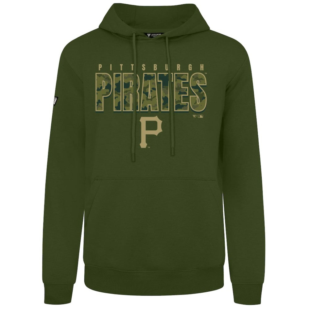 Pittsburgh Pirates Levelwear Podium Protect Pullover Hoodie - MLB