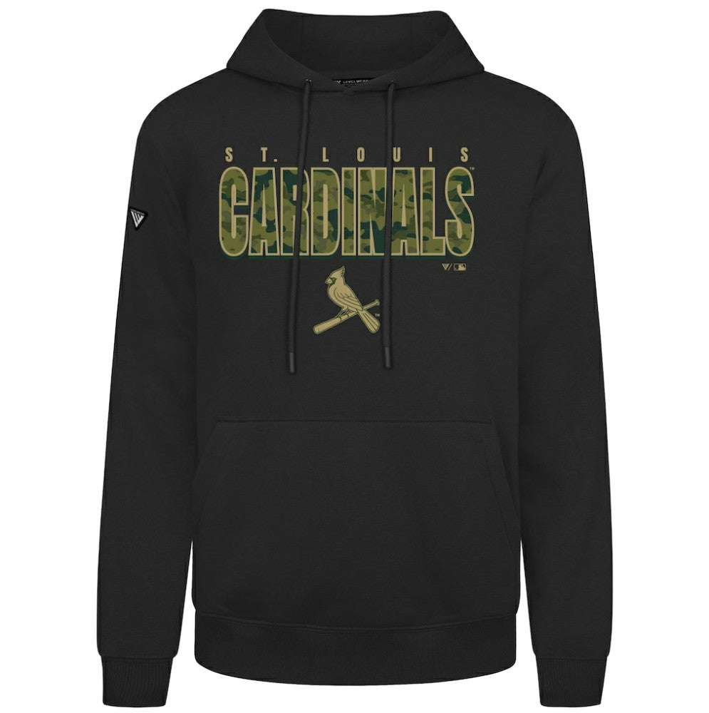 St. Louis Cardinals Levelwear Podium Protect Pullover Hoodie - MLB