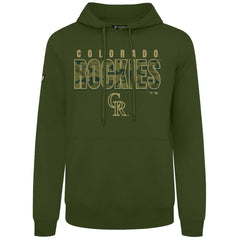 Colorado Rockies Levelwear Podium Protect Pullover Hoodie - MLB