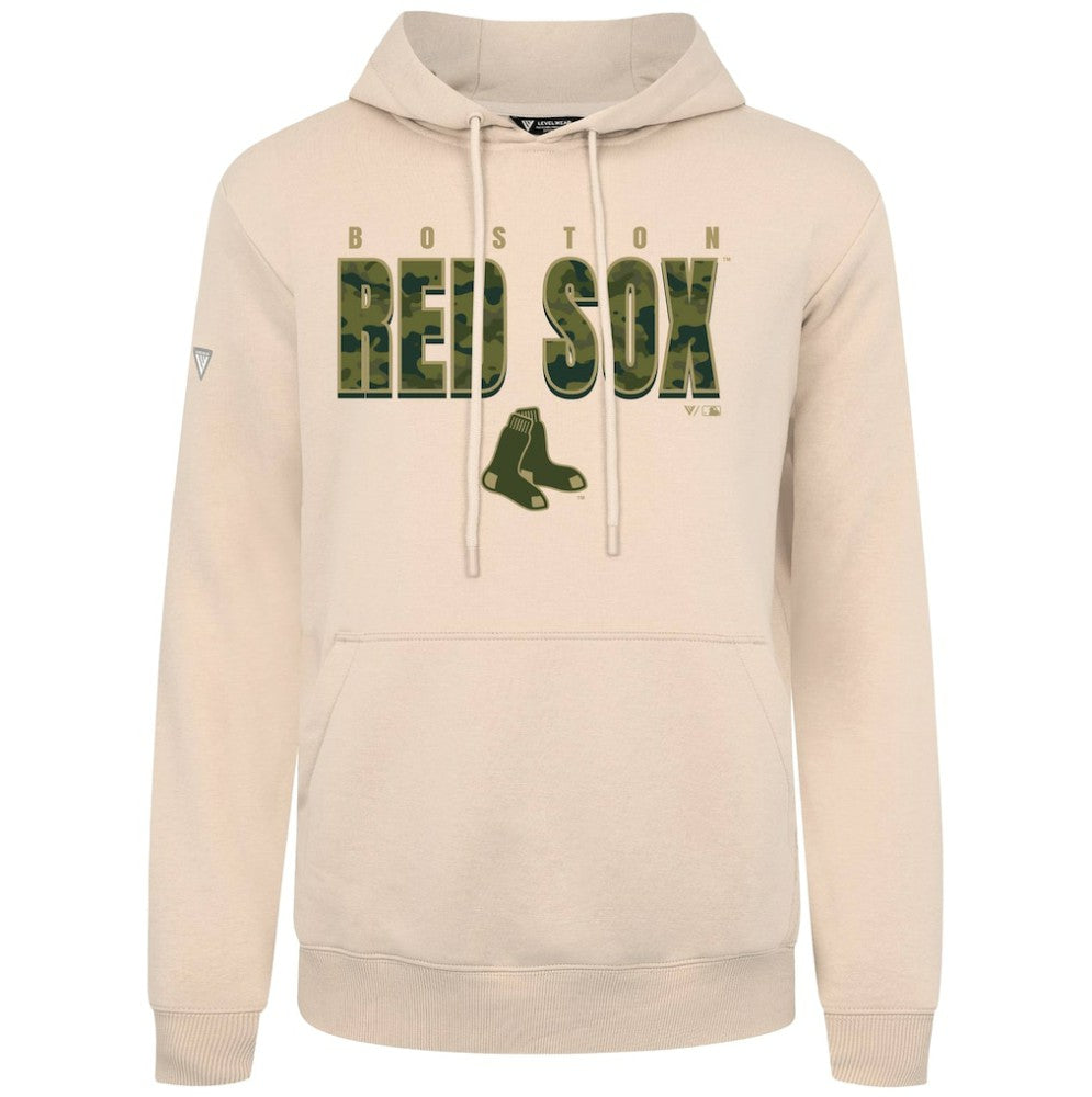 Boston Red Sox Levelwear Podium Protect Pullover Hoodie - MLB