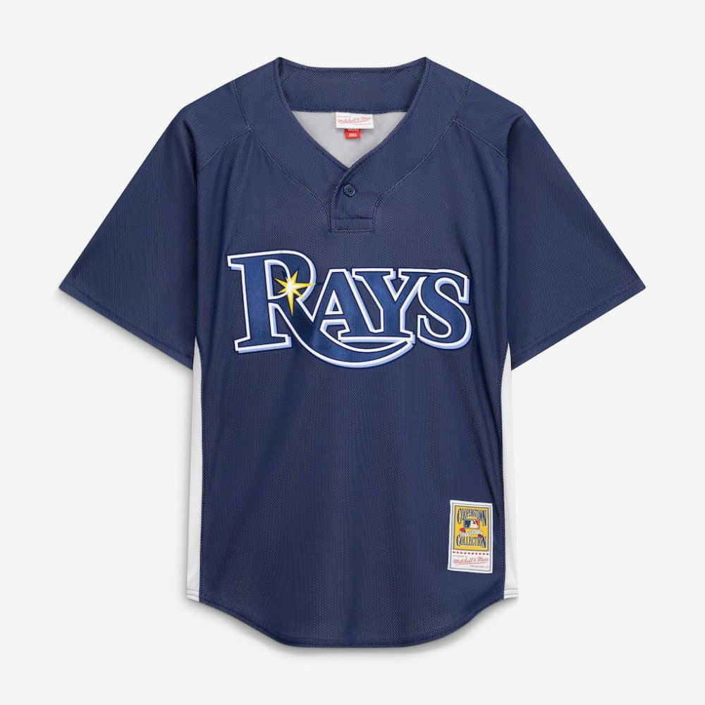 Evan Longoria Tampa Bay Rays Mitchell & Ness Authentic Batting Practice Jersey - MLB
