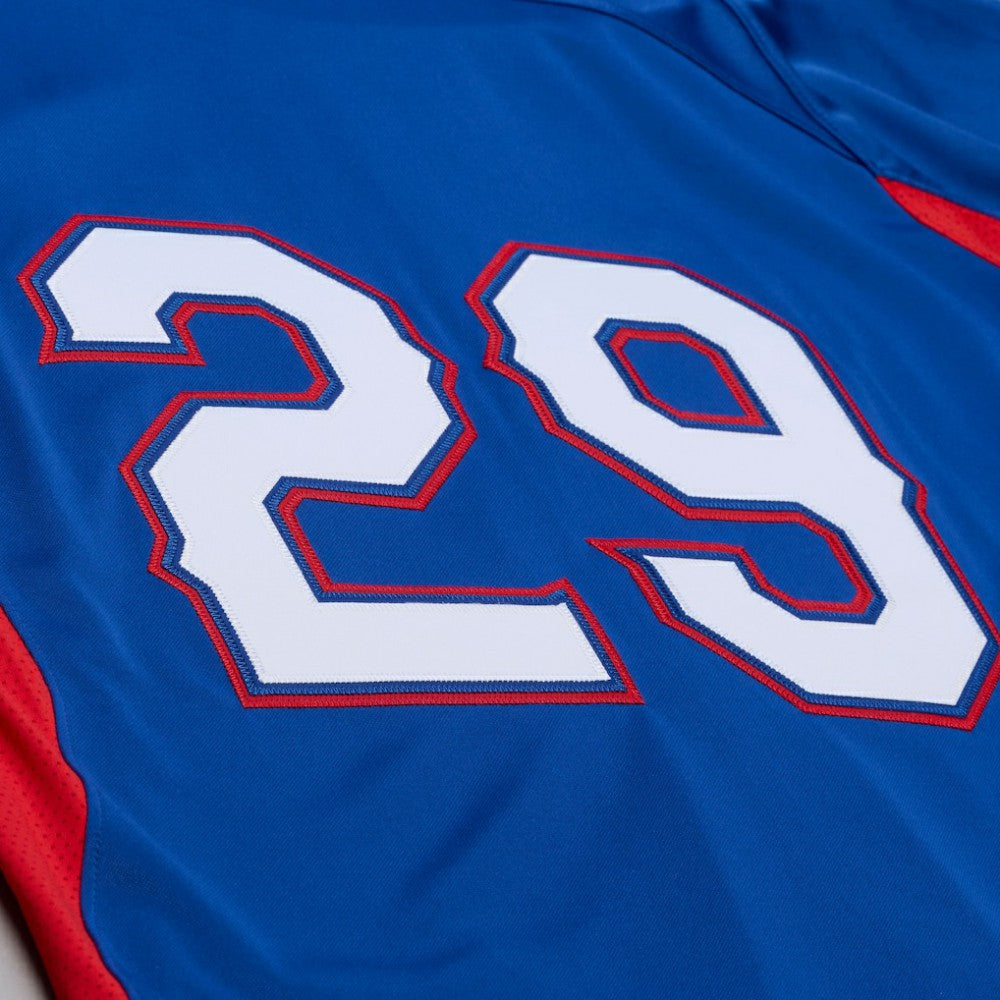 Adrian Beltre Texas Rangers Mitchell & Ness Cooperstown Mesh Batting Practice Button-Up Jersey - MLB