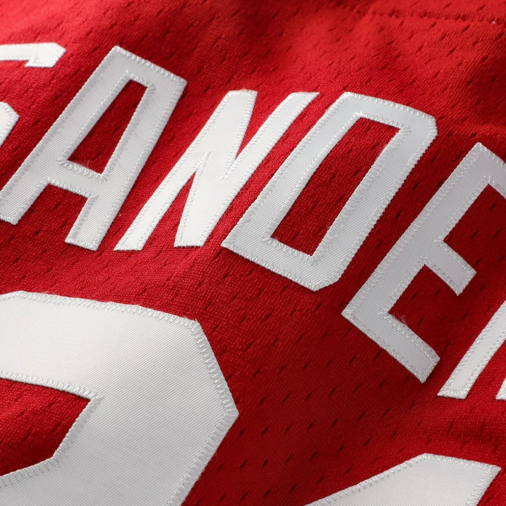 Deion Sanders Cincinnati Reds Mitchell & Ness Cooperstown Mesh Batting Practice Button-Up Jersey - MLB
