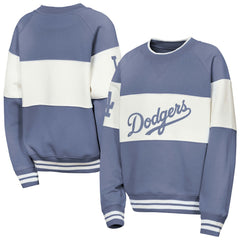 Los Angeles Dodgers Outerstuff Youth Ultimate Pastels On Base Sweatshirt - MLB
