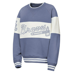 Atlanta Braves Outerstuff Youth Ultimate Pastels On Base Sweatshirt - MLB