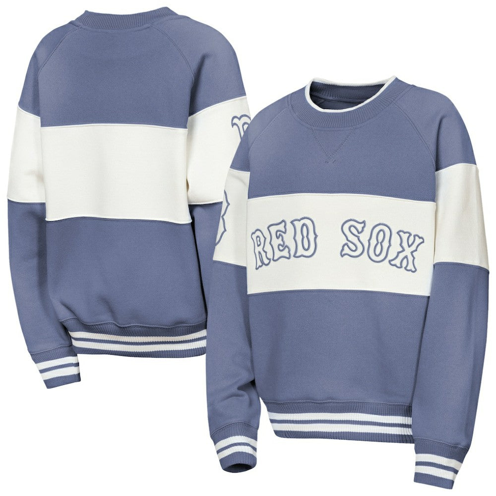 Boston Red Sox Outerstuff Youth Ultimate Pastels On Base Sweatshirt - MLB