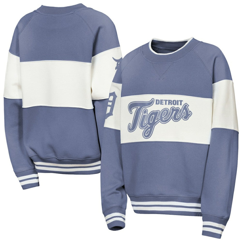 Detroit Tigers Outerstuff Youth Ultimate Pastels On Base Sweatshirt - MLB