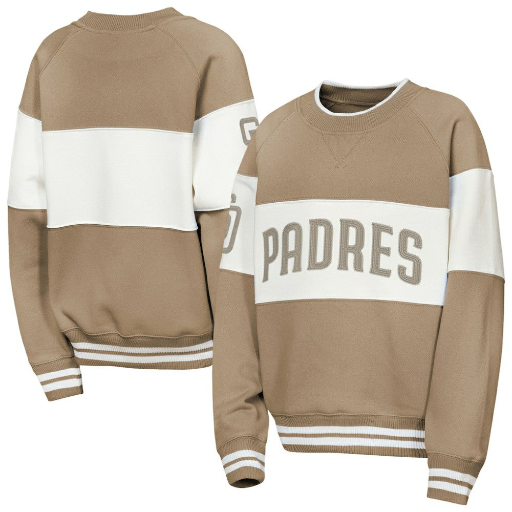 San Diego Padres Outerstuff Youth Ultimate Pastels On Base Sweatshirt - MLB