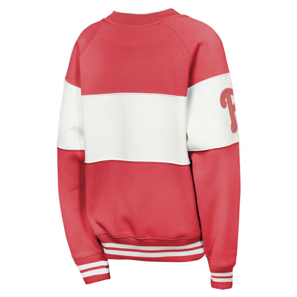 Philadelphia Phillies Outerstuff Youth Ultimate Pastels On Base Sweatshirt - MLB
