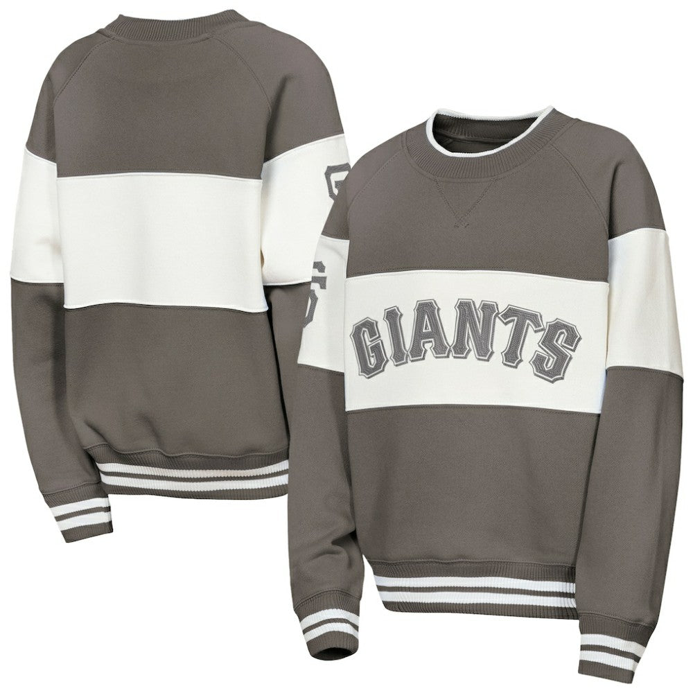 San Francisco Giants Outerstuff Youth Ultimate Pastels On Base Sweatshirt - MLB