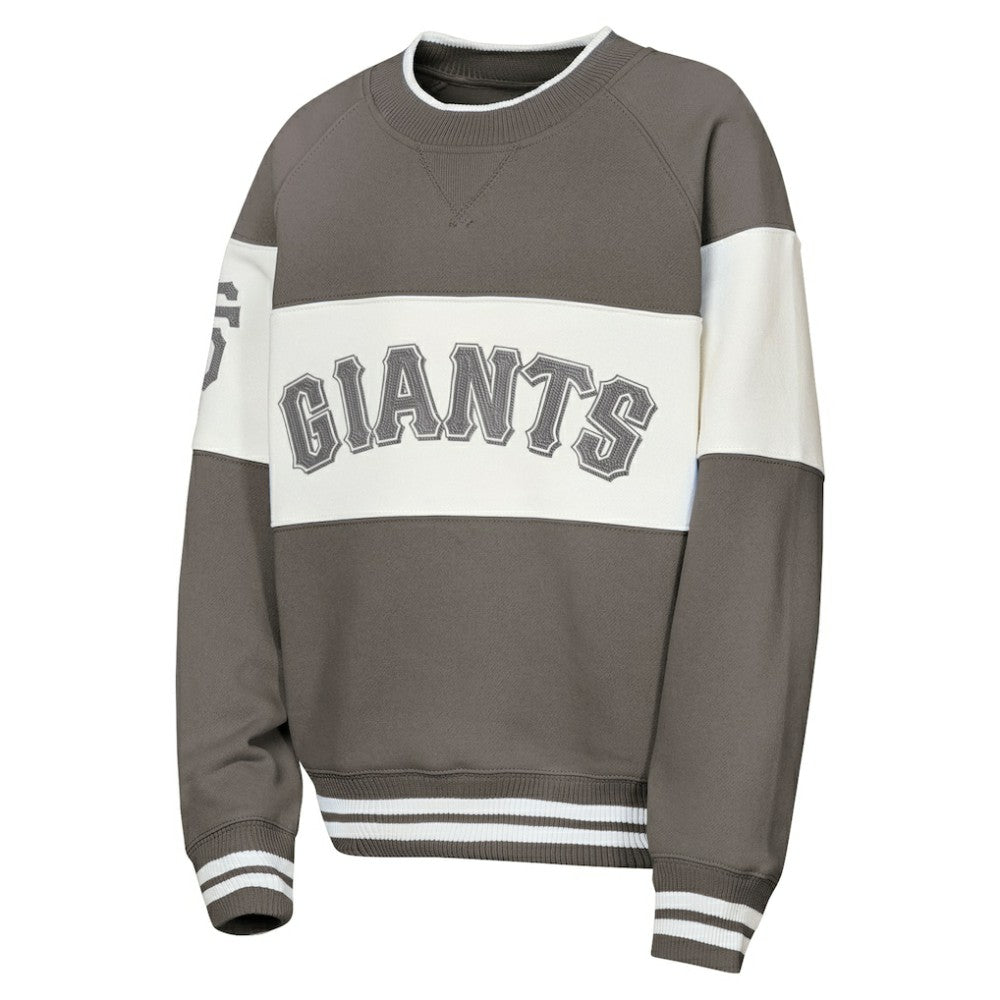 San Francisco Giants Outerstuff Youth Ultimate Pastels On Base Sweatshirt - MLB