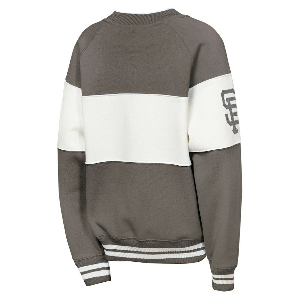 San Francisco Giants Outerstuff Youth Ultimate Pastels On Base Sweatshirt - MLB