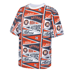 Houston Astros Outerstuff Youth All-Over Pennant T-Shirt - MLB