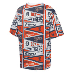 Detroit Tigers Outerstuff Youth All-Over Pennant T-Shirt - MLB
