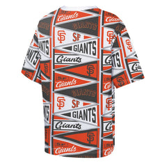 San Francisco Giants Outerstuff Youth All-Over Pennant T-Shirt - MLB