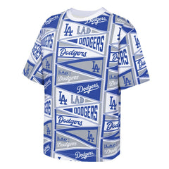 Los Angeles Dodgers Outerstuff Youth All-Over Pennant T-Shirt - MLB