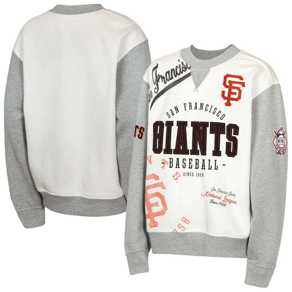 San Francisco Giants Outerstuff Youth Big League Power Hit Fleece Sweatshirt - MLB