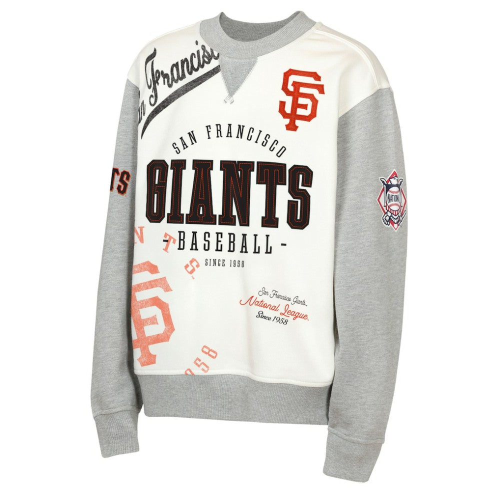 San Francisco Giants Outerstuff Youth Big League Power Hit Fleece Sweatshirt - MLB