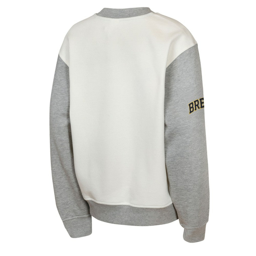 Milwaukee Brewers Outerstuff Youth Big League Power Hit Fleece Sweatshirt - MLB