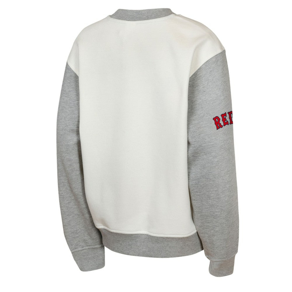 Boston Red Sox Outerstuff Youth Big League Power Hit Fleece Sweatshirt - MLB