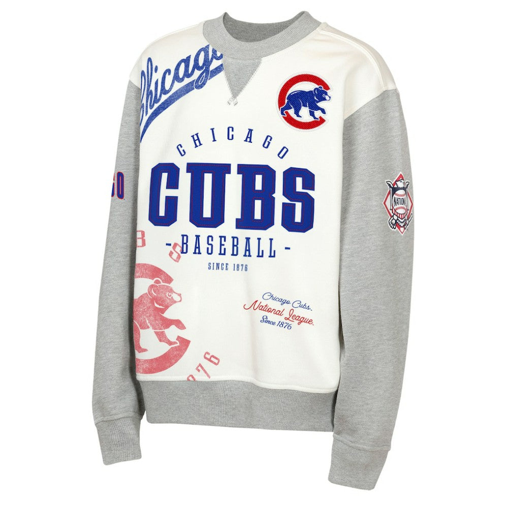 Chicago Cubs Outerstuff Youth Big League Power Hit Fleece Sweatshirt - MLB