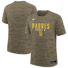 San Diego Padres Nike Youth Authentic Collection Velocity Dri-FIT T-Shirt - MLB