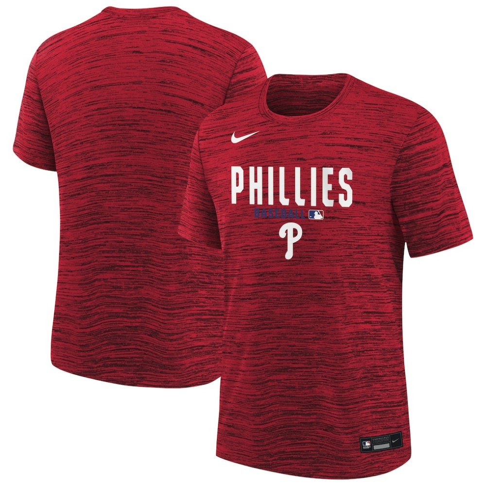 Philadelphia Phillies Nike Youth Authentic Collection Velocity Dri-FIT T-Shirt - MLB