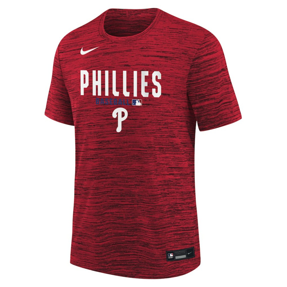 Philadelphia Phillies Nike Youth Authentic Collection Velocity Dri-FIT T-Shirt - MLB