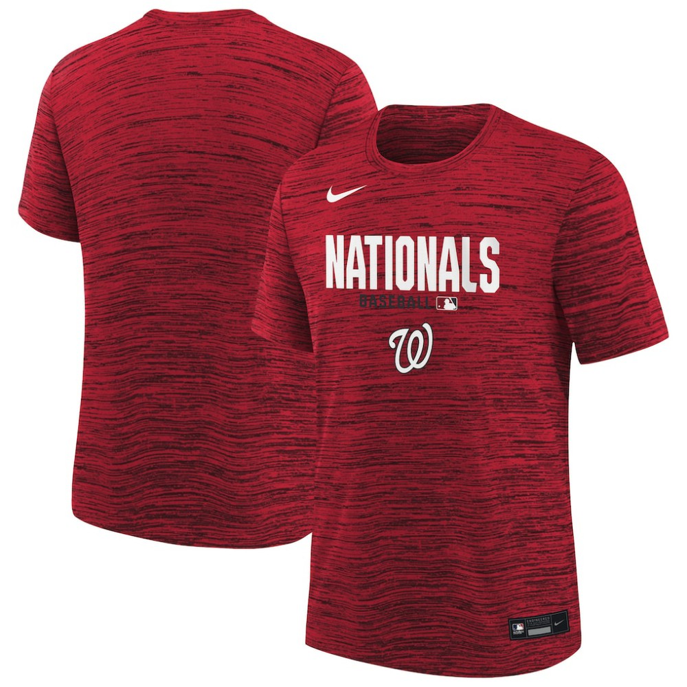 Washington Nationals Nike Youth Authentic Collection Velocity Dri-FIT T-Shirt - MLB