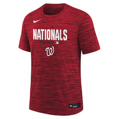 Washington Nationals Nike Youth Authentic Collection Velocity Dri-FIT T-Shirt - MLB