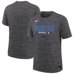 Miami Marlins Nike Youth Authentic Collection Velocity Dri-FIT T-Shirt - MLB