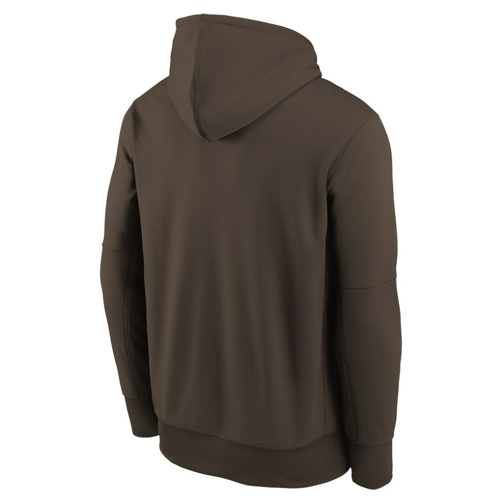 San Diego Padres Nike Youth Authentic Collection Therma-FIT Hoodie - MLB